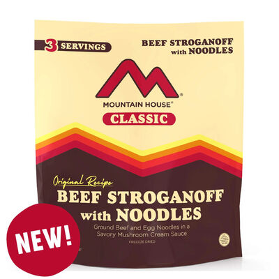 Classic Beef Stroganoff with Noodles | Mountain House Freeze Dried Foods, , large